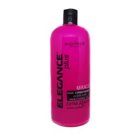   ELEGANCE PLUS MIRACLE HAIR CONDITIONER EXTRA KERATIN WHITE 1000 ML