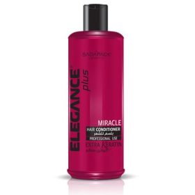   ELEGANCE PLUS MIRACLE HAIR CONDITIONER EXTRA KERATIN WHITE 500 ML