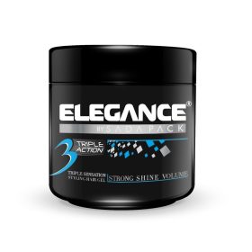 ELEGANCE TRIPLE ACTION HAIR GEL BLUE 250 G
